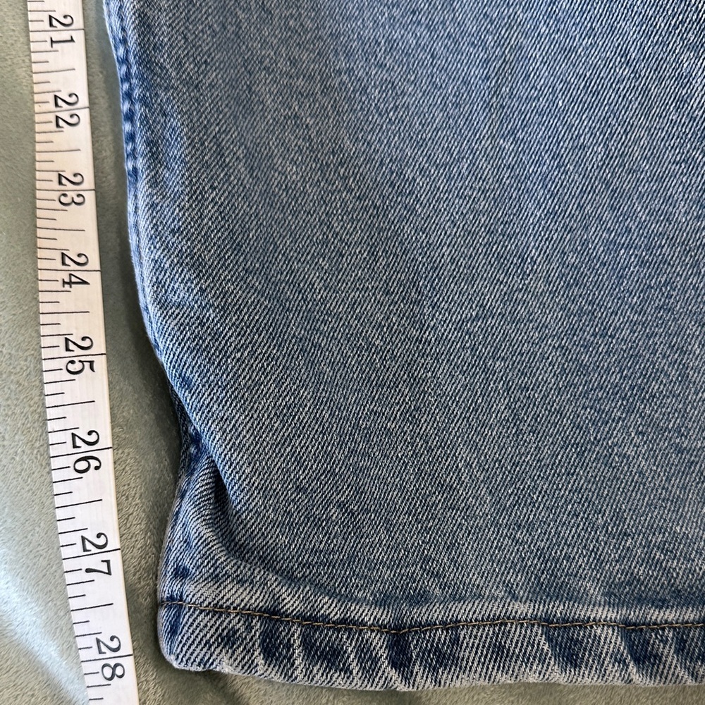 Wrangler Men's Light Blue Straight Jeans 34/29 99% cotton 1%elastane - Picture 8 of 9